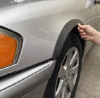 Mercedes C-class W202 1993–2001 Hjulhuslister (4 st, svarta, ABS-plast) foto 1