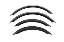 Mercedes C-class W202 1993–2001 Hjulhuslister (4 st, svarta, ABS-plast) foto 6