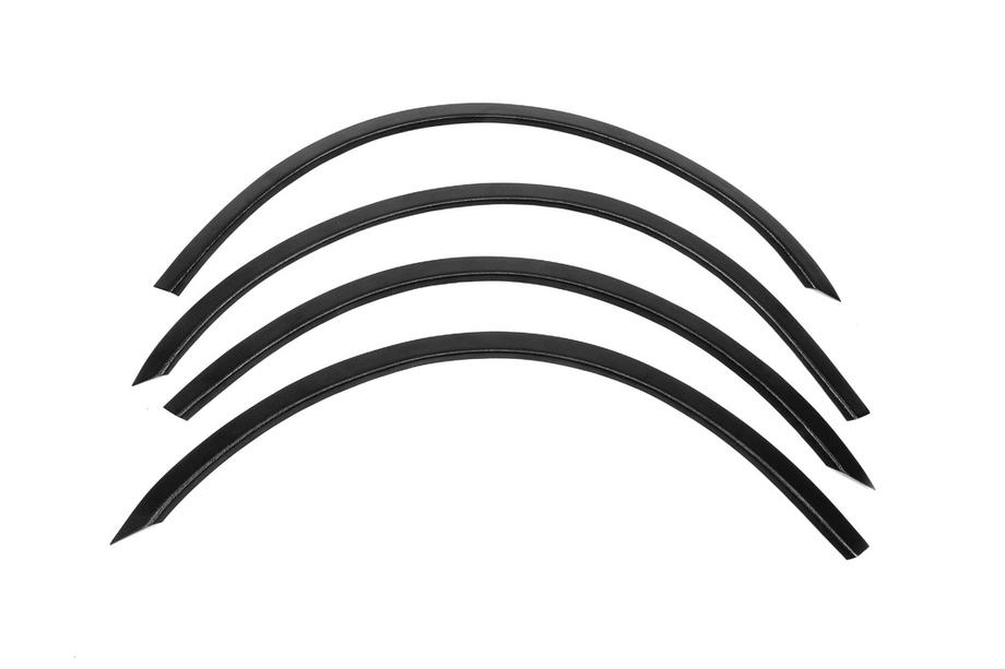Mercedes E-klass W211 2002–2009 Hjulhuslister (4 st, svarta, ABS-plast) Image