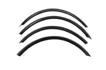 Mercedes A-slass W168 1997–2004 Hjulhuslister (4 st, svarta, ABS-plast) foto 3