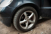 Mercedes A-slass W168 1997–2004 Hjulhuslister (4 st, svarta, ABS-plast) foto 7
