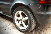 Mercedes A-slass W168 1997–2004 Hjulhuslister (4 st, svarta, ABS-plast) foto 8