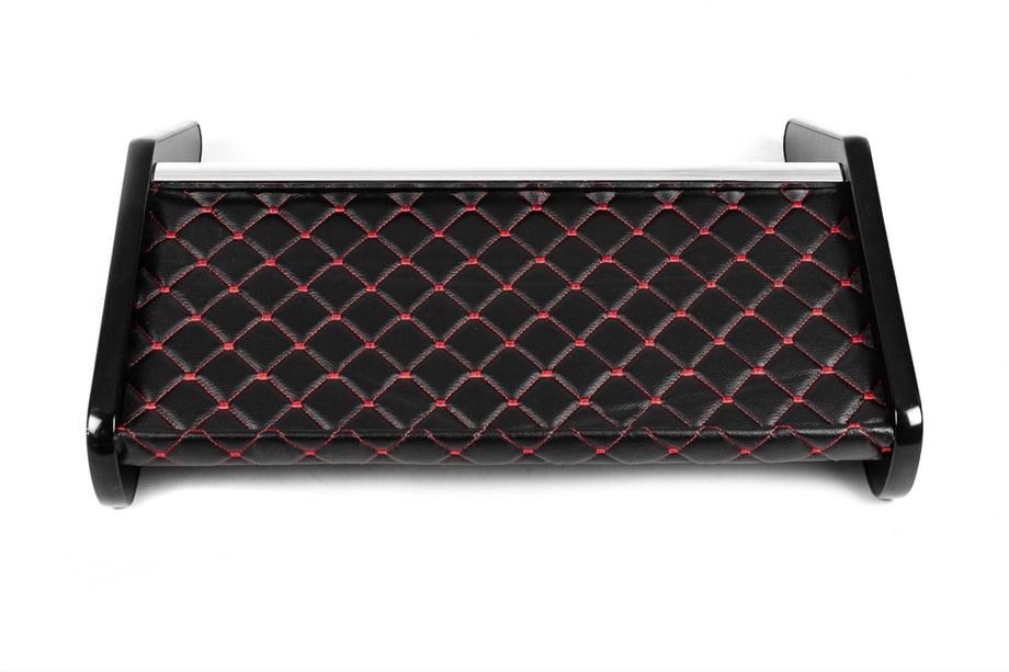 Mercedes Sprinter W906 2006–2018 Instrumentbrädshylla (svart med röd söm) Foto 4