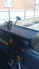 Mercedes Sprinter W901/902/903/904/905 1995–2006 Instrumentbrädhylla (1995-2000, svart med röd söm) TDI (på instrumentpanelen) foto 5