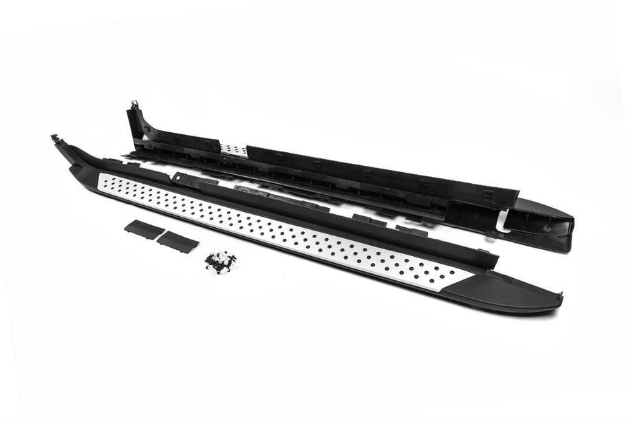 BMW X3 F25 2011–2018 Sidosteg V3 OEM (2 st, aluminium) Image