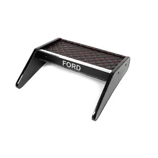 Instrumentbrädshylla (svart med röd söm) Ford Transit 2000–2014 foto 1