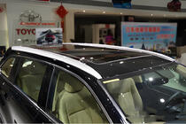 Toyota Highlander 2013–2019 Integrerade takrails grå OEM (ABS-plast) foto 3