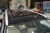 Toyota Highlander 2013–2019 Integrerade takrails grå OEM (ABS-plast) foto 2