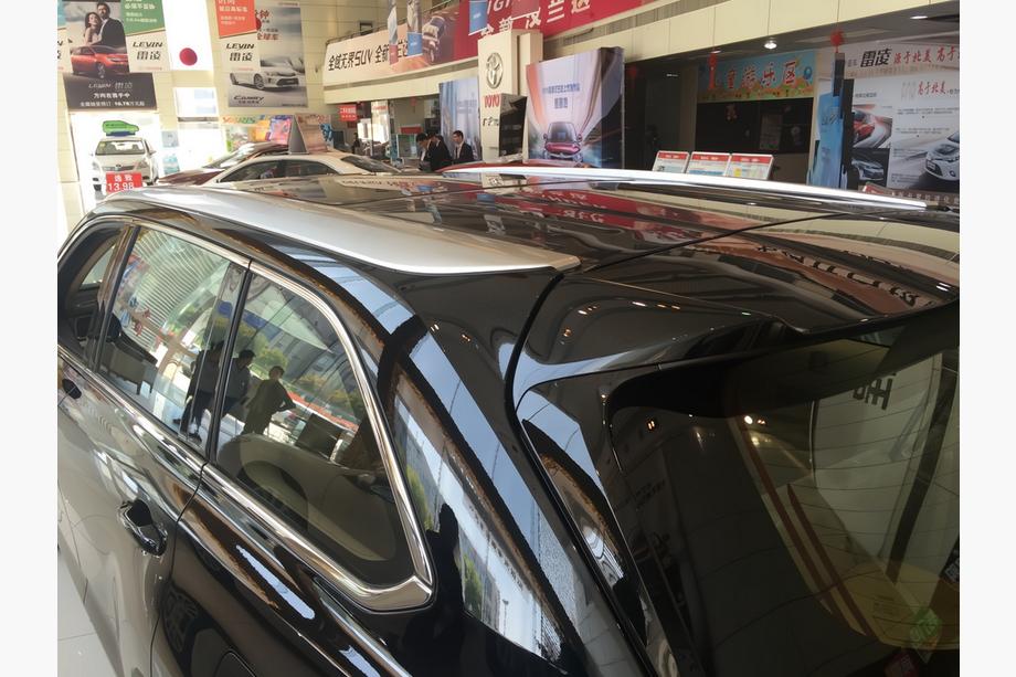 Toyota Highlander 2013–2019 Integrerade takrails grå OEM (ABS-plast) Image