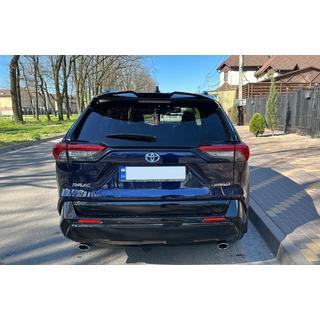 Spoiler (svart) Toyota Rav 4 2019–2025 foto 1
