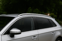Audi A3 2012–2020 Takrails (2 st, aluminium) foto 4
