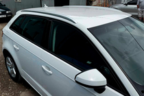 Audi A3 2012–2020 Takrails (2 st, aluminium) foto 17