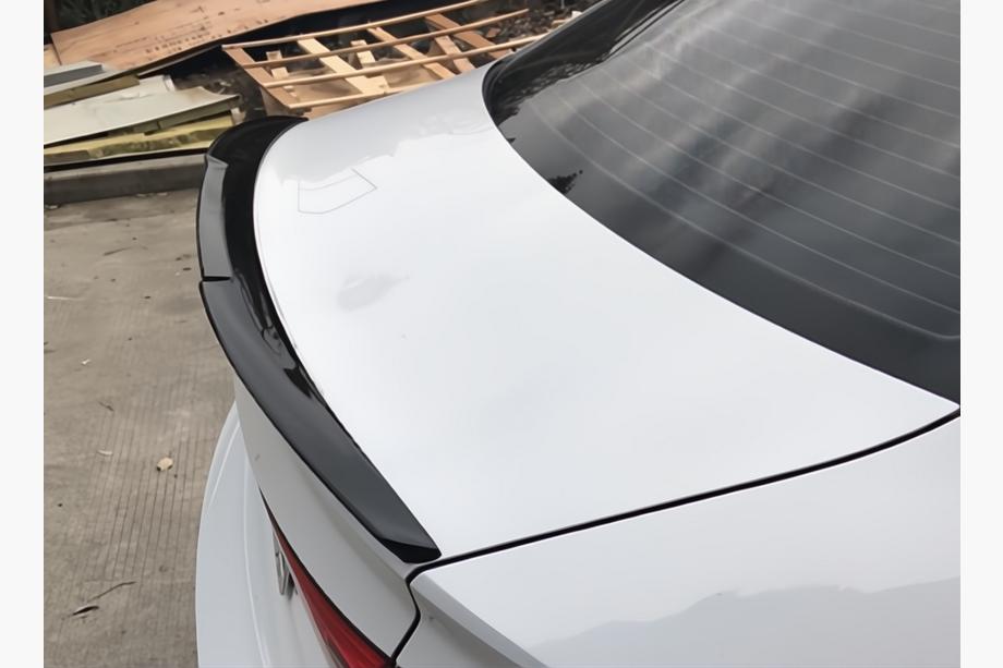 Audi A3 2012–2020 Spoiler (1234 Upgrade V2, svart) Image