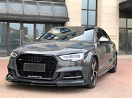 Audi A3 2020– Frontläppspoiler (svart) foto 1