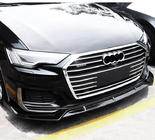 Audi A6 C8 2018–2025 Frontläppspoiler (svart) foto 2