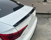 Audi A4 B9 2015–2024 LIP-spoiler (1234 Upgrade, svart) foto 2