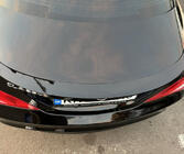 Mercedes CLA C117 2013–2019 LIP-spoiler (1234 Upgrade, svart) foto 6