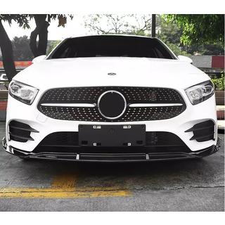 Frontläppspoiler (för AMG-Line 2018-2021, svart) Mercedes A-class W177 2018– foto 1