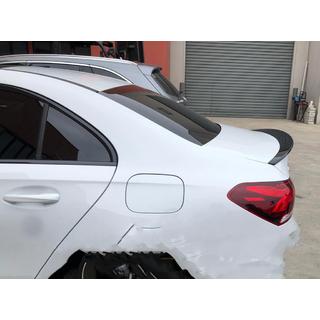LIP-spoiler (1234 Upgrade, svart) Mercedes A-class W177 2018– foto 1