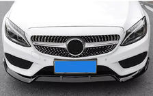 Mercedes C-class W205 2014–2021 Frontläpp V2 1234 Upgrade (svart, 2014-2018) foto 1