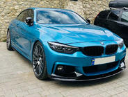 BMW 4-serie F32/F33/F36 2012–2020 Främre läppspoiler 1234 Upgrade (svart) foto 2