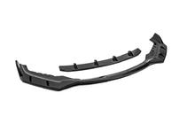 BMW 5-serien G30/G31 2017–2023 Främre läppspoiler 1234 Upgrade (svart) foto 3