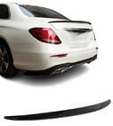 Mercedes E-klass W213 2016–2023 LIP-spoiler (1234 Upgrade, svart) foto 1
