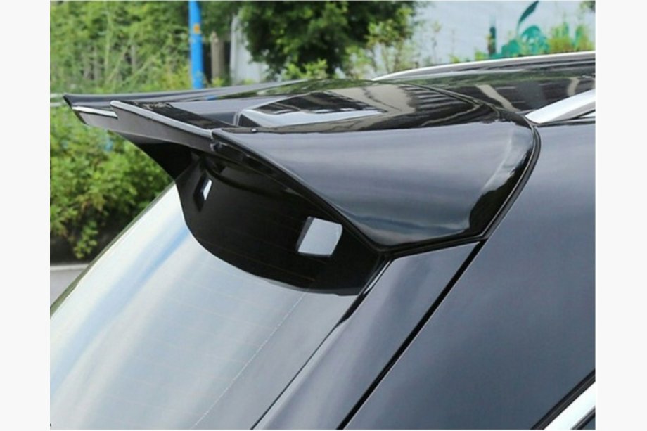 Mercedes GLC X253 2015–2022 LIP-spoiler (1234 Upgrade, svart) Image