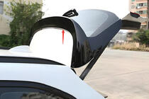 BMW X1 F48 2015–2022 LIP-spoiler (1234 Upgrade, svart) foto 7