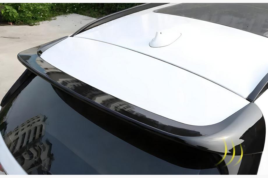BMW X1 F48 2015–2022 LIP-spoiler (1234 Upgrade, svart) Image