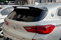 BMW X2 F39 2018–2023 LIP-spoiler (1234 Upgrade, svart) foto 9