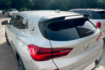 BMW X2 F39 2018–2023 LIP-spoiler (1234 Upgrade, svart) foto 15
