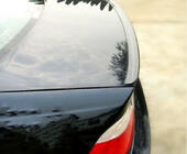BMW 3-serie E46 1998–2006 LIP-spoiler (1234 Upgrade, svart) foto 1