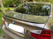BMW 3-serie E90/E91 2005–2011 HongHang V1 spoiler (ABS, svart högglans) foto 1