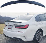 BMW 3-serien G20/G21 2018– LIP V1 spoiler (1234 Upgrade, svart) foto 1