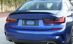 BMW 3-serien G20/G21 2018– MP-Style bakspoiler (för G20/G80, blanksvart) foto 1