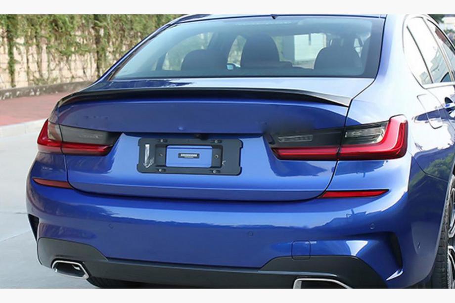 BMW 3-serien G20/G21 2018– MP-Style bakspoiler (för G20/G80, blanksvart) Image