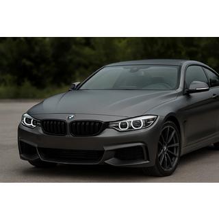 Njurgaller M-Look (matt svart) BMW 4-serie F32/F33/F36 2012–2020 foto 2