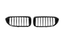 BMW 5-serien G30/G31 2017–2023 Njurgrill 1 Bar (2017-2020, svart högglans) foto 2