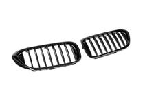 BMW 5-serien G30/G31 2017–2023 Njurgrill 1 Bar (2017-2020, svart högglans) foto 5