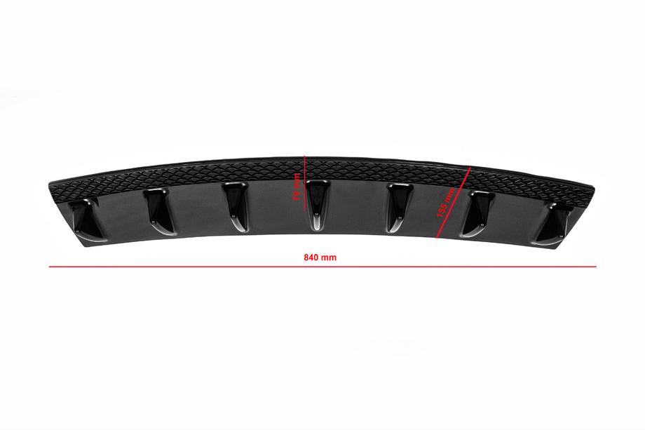 Universell bakre diffuser UNI-081 (svart) Image