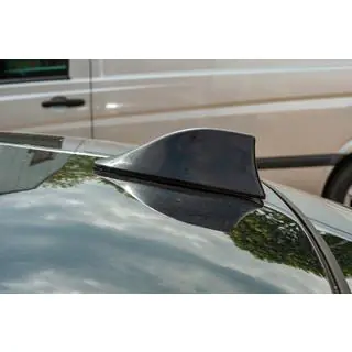 Shark fin-takantenn (svart, ABS) foto 2