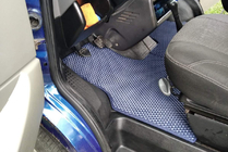 Volkswagen T4 Caravelle/Multivan 1990–2003 EVA bilmattor (blå) foto 1