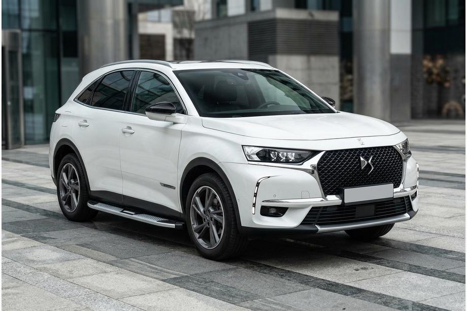 DS 7 Crossback 2017–2022 Mevsim Grey sidosteg (2 st, aluminium) Image