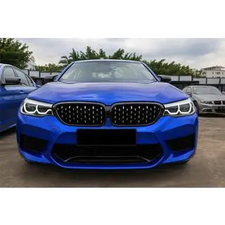 Njurgaller Diamond Silver V2 (2017-2020, svart kant) BMW 5-serien G30/G31 2017–2023 foto 1