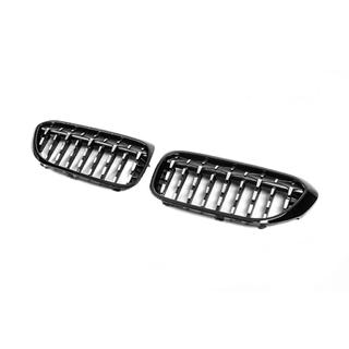 Njurgaller Diamond Silver V2 (2017-2020, svart kant) BMW 5-serien G30/G31 2017–2023 foto 3