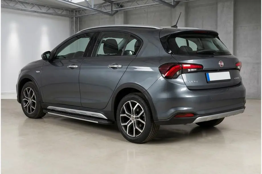 Fiat Tipo Cross 2021– Sidosteg Bosphorus Grey (2 st, aluminium) Image