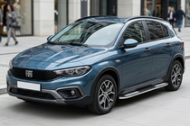 Fiat Tipo Cross 2021– Sidosteg Tayga V2 (2 st, aluminium) foto 1