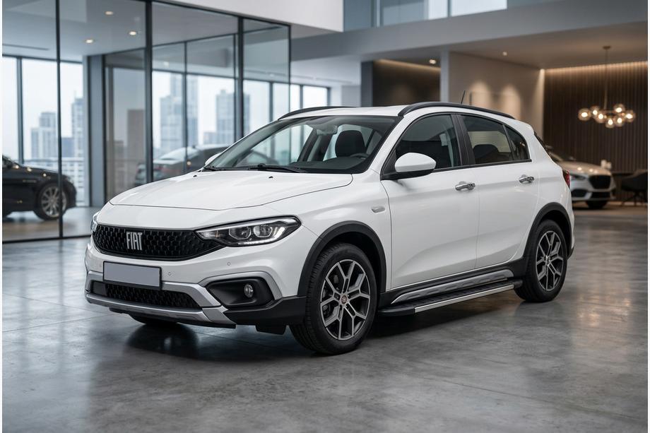 Fiat Tipo Cross 2021– Sidosteg Duru (2 st, aluminium) Image