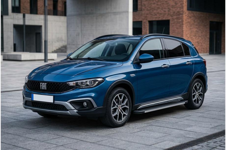 Fiat Tipo Cross 2021– Sidosteg Maya V1 (2 st, aluminium) Image